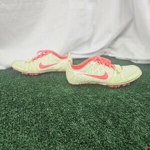Nike Zoom Rival S Women's Running Shoes Green/Coral 456811-761 Size 8